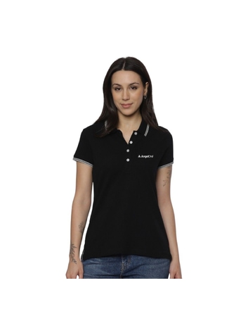 Allen Solly Polo T-shirt Women- Black